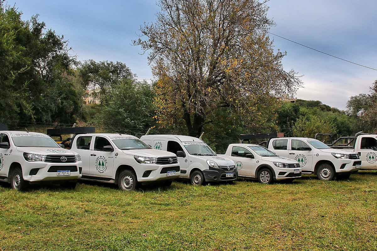 Flota de vehículos de la cooperativa