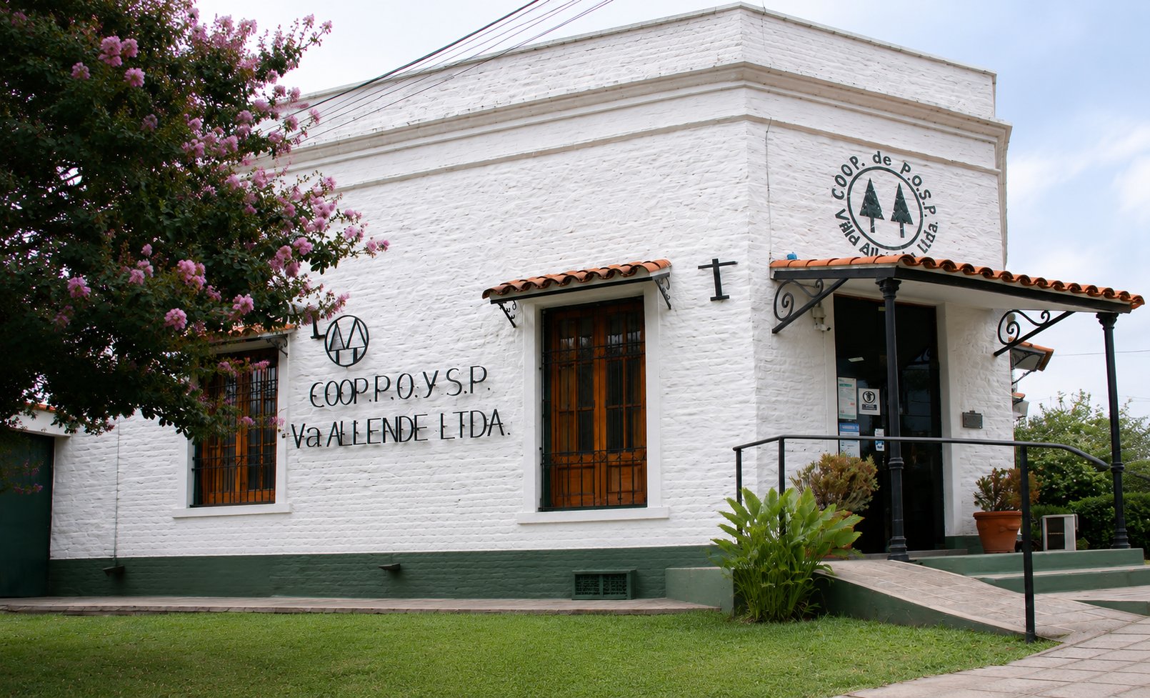 Sede de la Cooperativa en Av. Del Carmen 17, Villa Allende